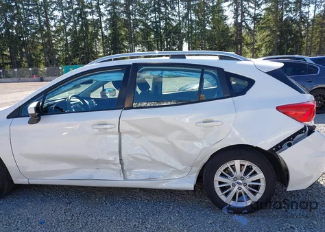 2017 Subaru Impreza 2.0I Premium from USA, damaged, VIN 4S3GTAD65H3707843
